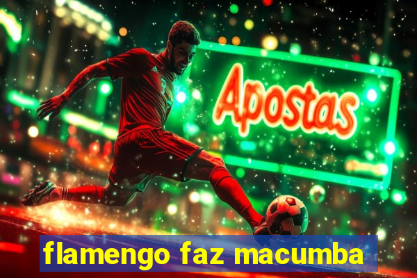 flamengo faz macumba